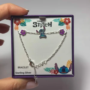Bransoletka srebrna z Stitchem